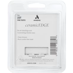 Andis Ceramic Cutters -Pet Supply Store ad56022 560186 fine tooth ceramic cutter size 22t package back 1