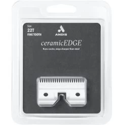 Andis Ceramic Cutters -Pet Supply Store ad56022 560186 fine tooth ceramic cutter size 22t package front 1