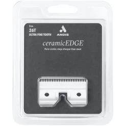Andis Ceramic Cutters -Pet Supply Store ad56026 560190 ultra fine tooth ceramic cutter size 26t package front 1