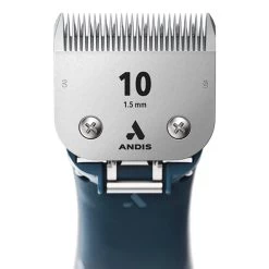 Andis EMERGE Cordless Clipper Blue -Pet Supply Store ad5645 19 emerge clipper blue rdlc 1 blade close up 4 2