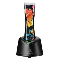 Andis Flora Pulse ZRII 5-Speed Cordless Clippers -Pet Supply Store ad7905 33 pulse zr ii detachable blade clipper flora dblc 2 straight in base 1