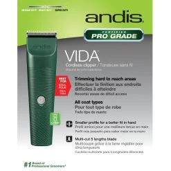 Andis Vida Adjustable Blade Clippers -Pet Supply Store ad8579 43 package front