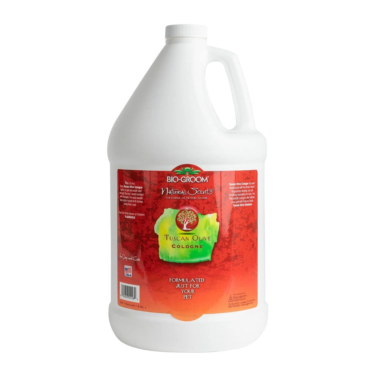 Bio-Groom Natural Scent Tuscan Olive Cologne Gal 1 Bio-Groom Natural Scent Tuscan Olive Cologne Gal