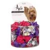 Aria Zoey Bows Canister, 48 Pc