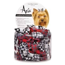 Aria Coco Bows 48-Piece Canisters