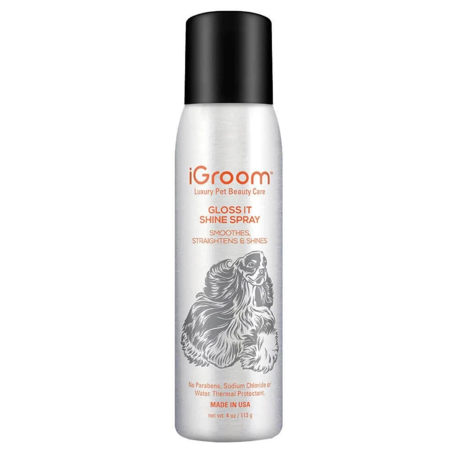 IGroom Gloss It Shine Spray Aerosol 1 IGroom Gloss It Shine Spray Aerosol