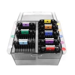 Joyzze A Series 8 Pc Attachment Comb Sets 11 Joyzze A Series 8 Pc Attachment Comb Sets -Pet Supply Store jz0207 08 joyzze d series combs top view 1