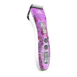 Kenchii Flash5 5-in-1 Digital Cordless Clipper Purple Dogs Edition -Pet Supply Store ke6035 79 purple 3