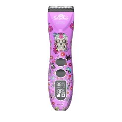 Kenchii Flash5 5-in-1 Digital Cordless Clipper Purple Dogs Edition