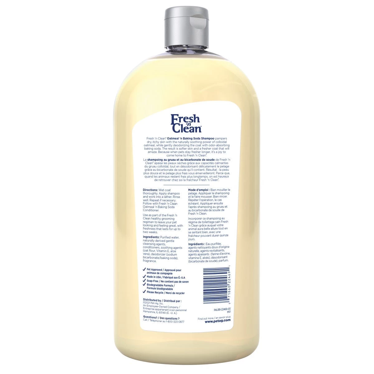 Fresh 'n Clean® Oatmeal And Baking Soda Shampoo 32 Oz - Image 2