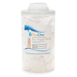 PlaqClnz Pet Finger Brush 36 Pc Container 12 PlaqClnz Pet Finger Brush 36 Pc Container -Pet Supply Store pfb 001