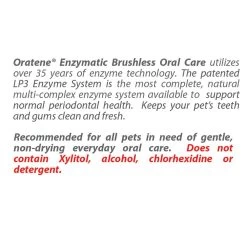 Zymox Oratene Toothpaste Gel 2.5oz -Pet Supply Store rodg0250 2