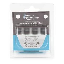 Master Grooming Tools GroomSharp Steel Wide Blades 5FW