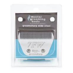 Master Grooming Tools GroomSharp Steel Wide Blades 7FW