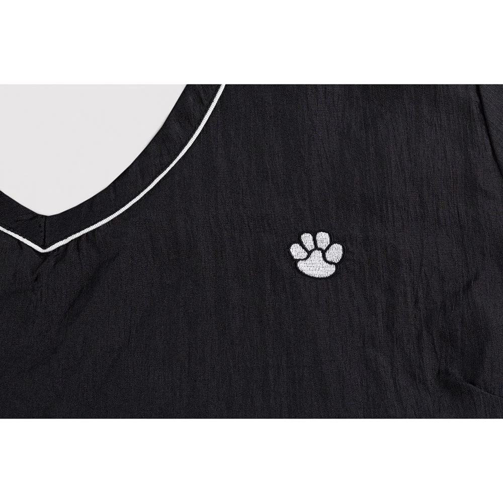 Top Performance Contrast-Trim V-Neck Tops 2 Top Performance Contrast-Trim V-Neck Tops - Image 2