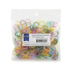 TP Grooming Bands 1/4in Assorted Color
