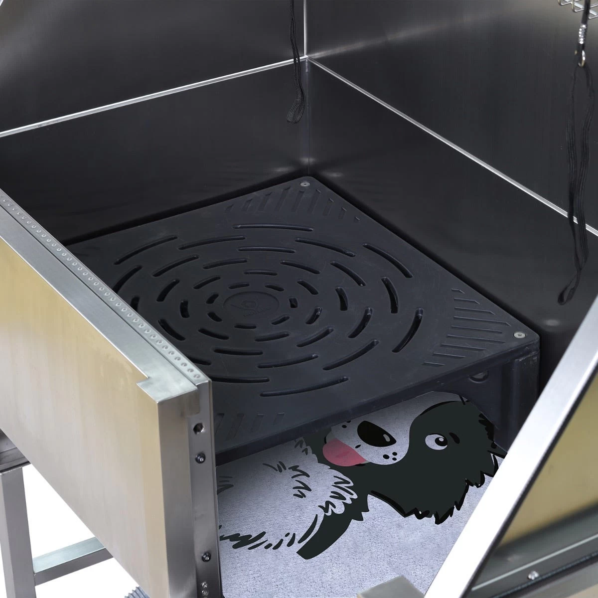 Master Equipment Pro Deluxe II Stainless Steel Tub Right Plumb 4 Master Equipment Pro Deluxe II Stainless Steel Tub Right Plumb - Image 4