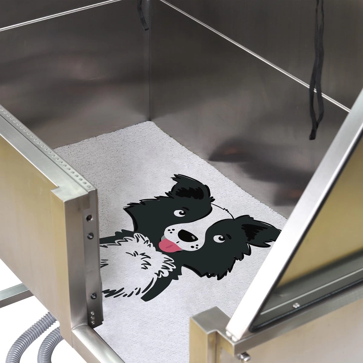 Master Equipment Pro Deluxe II Stainless Steel Tub Right Plumb 2 Master Equipment Pro Deluxe II Stainless Steel Tub Right Plumb - Image 2