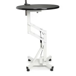 Master Equipment Easy-Lift Round Rotating Top Pneumatic Table -Pet Supply Store tp6290 95 007 1
