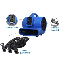 XPOWER X-800TF Cage Dryer & Drying Kit Blue -Pet Supply Store xr9800 19 1