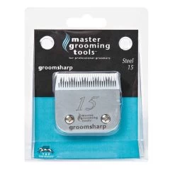 Master Grooming Tools GroomSharp Steel Blade 15 -Pet Supply Store zw2212 15 001 217