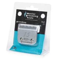 Master Grooming Tools GroomSharp Steel Blade 15 -Pet Supply Store zw2212 15 003 217