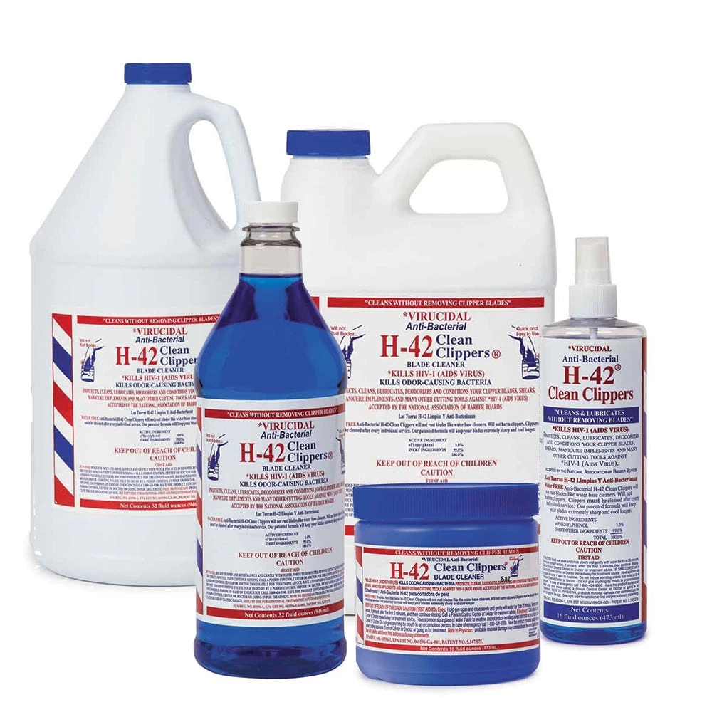 H-42 Virucidal Anti-Bacterial Clean Clippers 1 H-42 Virucidal Anti-Bacterial Clean Clippers